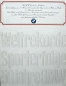 Preview: Seherr-Thoss "50 Jahre BMW - Weltrekorde, Sporterfolge" BMW History 1966 (6805)